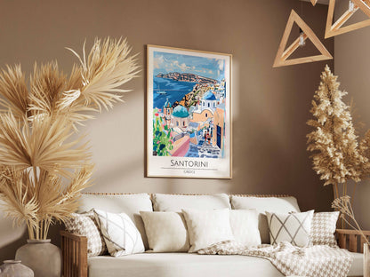 Santorini - Greece Poster