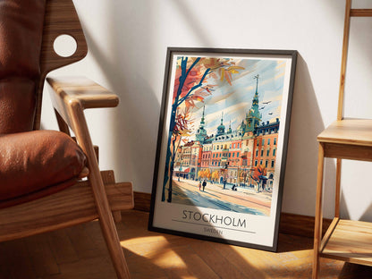 Stockholm - Sweden Poster