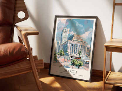 Detroit - USA Poster