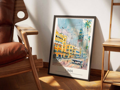 Lima - Perù Poster