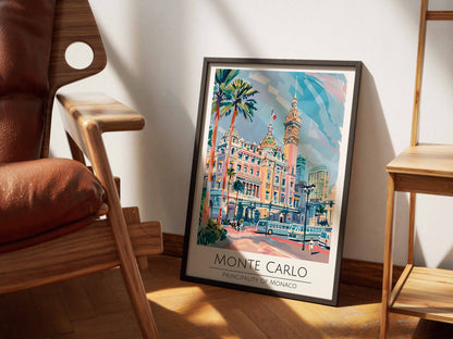 Monte Carlo - Principality of Monaco Poster