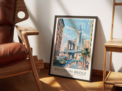 Brooklyn Bridge - New York Poster