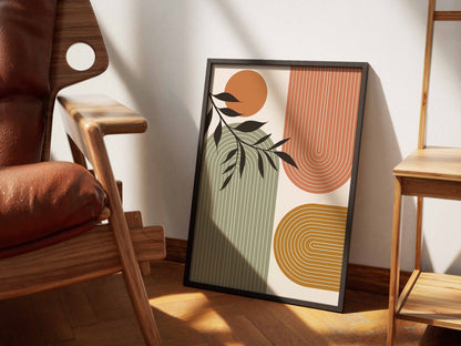Terracotta Sage Modular Poster