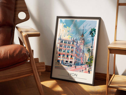 Lyon - France Poster
