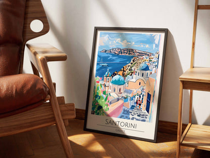 Santorini - Greece Poster