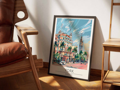 York - England Poster
