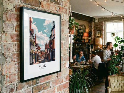 York - England Poster