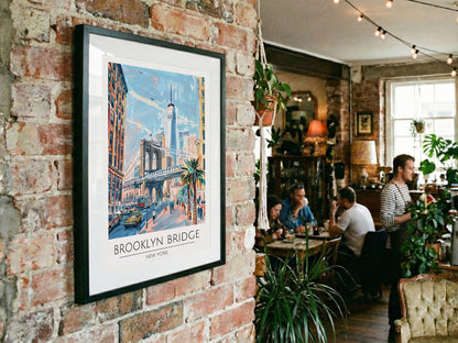 Brooklyn Bridge - New York Poster