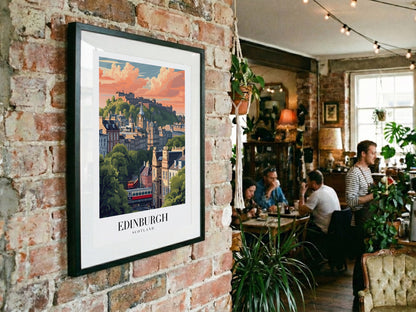 Edinburg - Scotland Poster