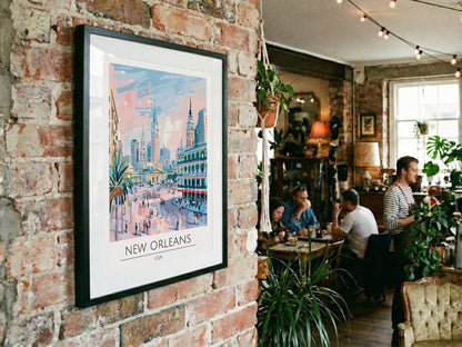 New Orleans - USA Poster