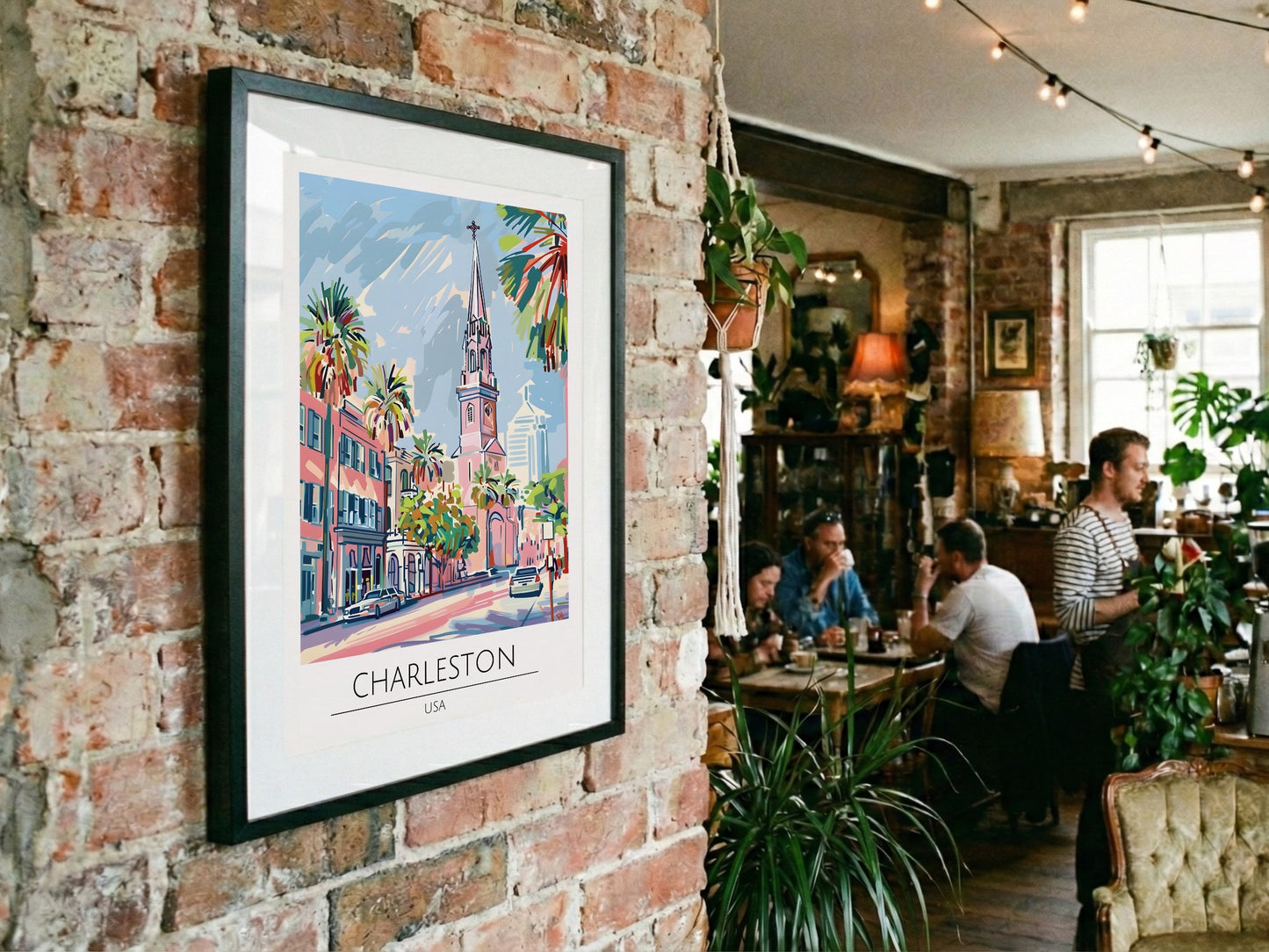 Charleston - USA Poster