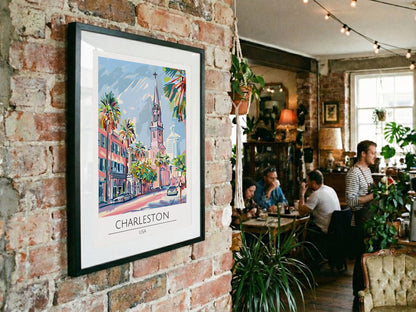 Charleston - USA Poster