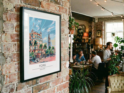 York - England Poster
