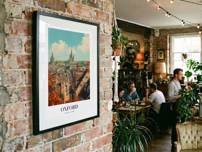 Oxford - England Poster