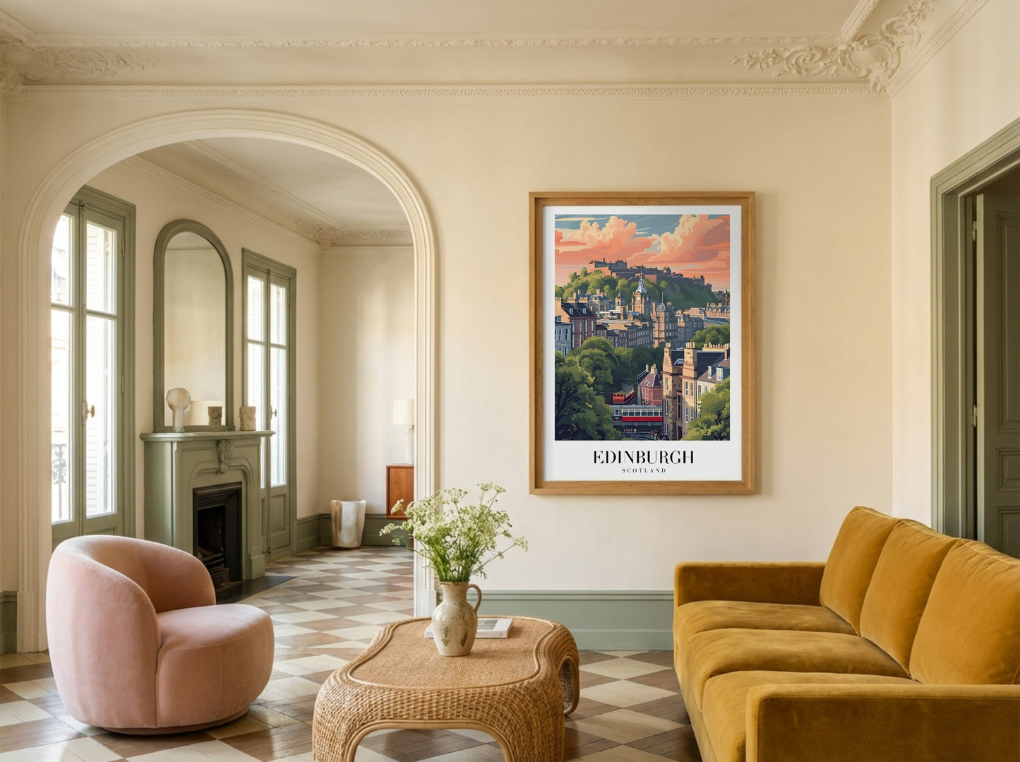 Edinburg - Scotland Poster