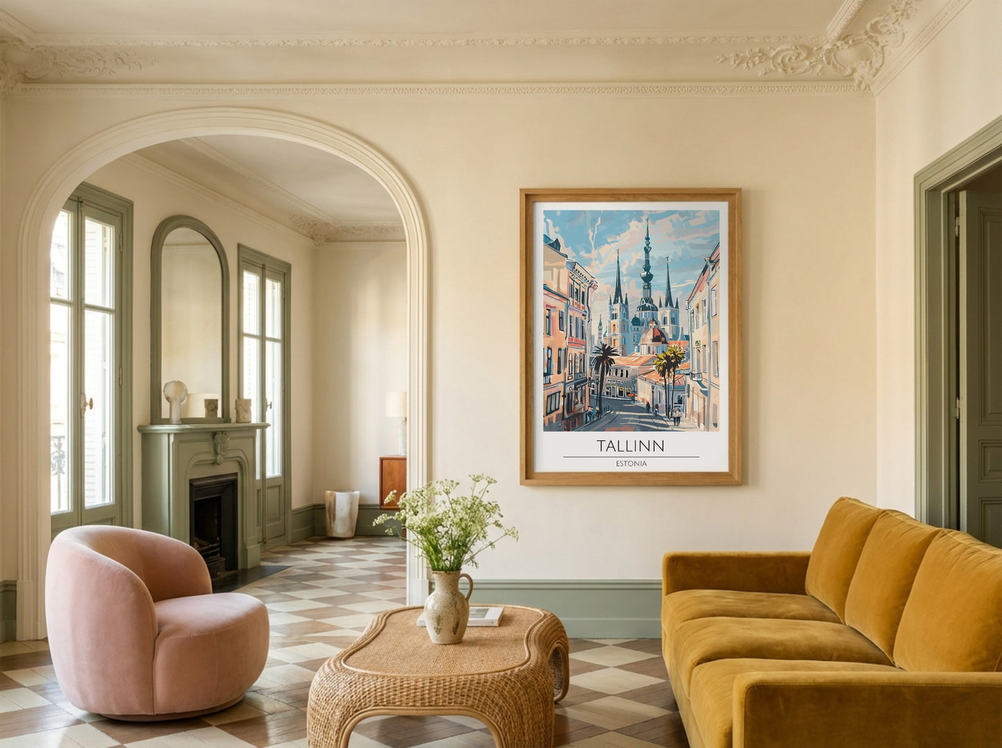 Tallinn - Estonia Poster