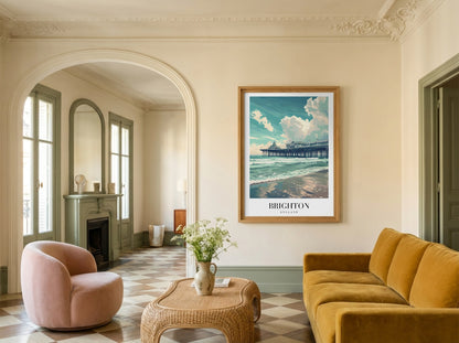 Brighton - England Poster