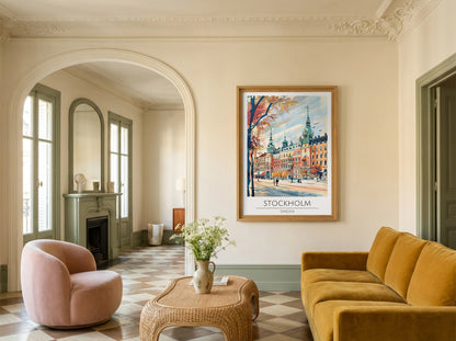 Stockholm - Sweden Poster