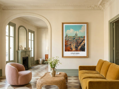 Oxford - England Poster