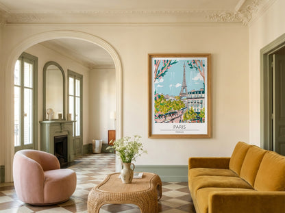 Paris - France Poster
