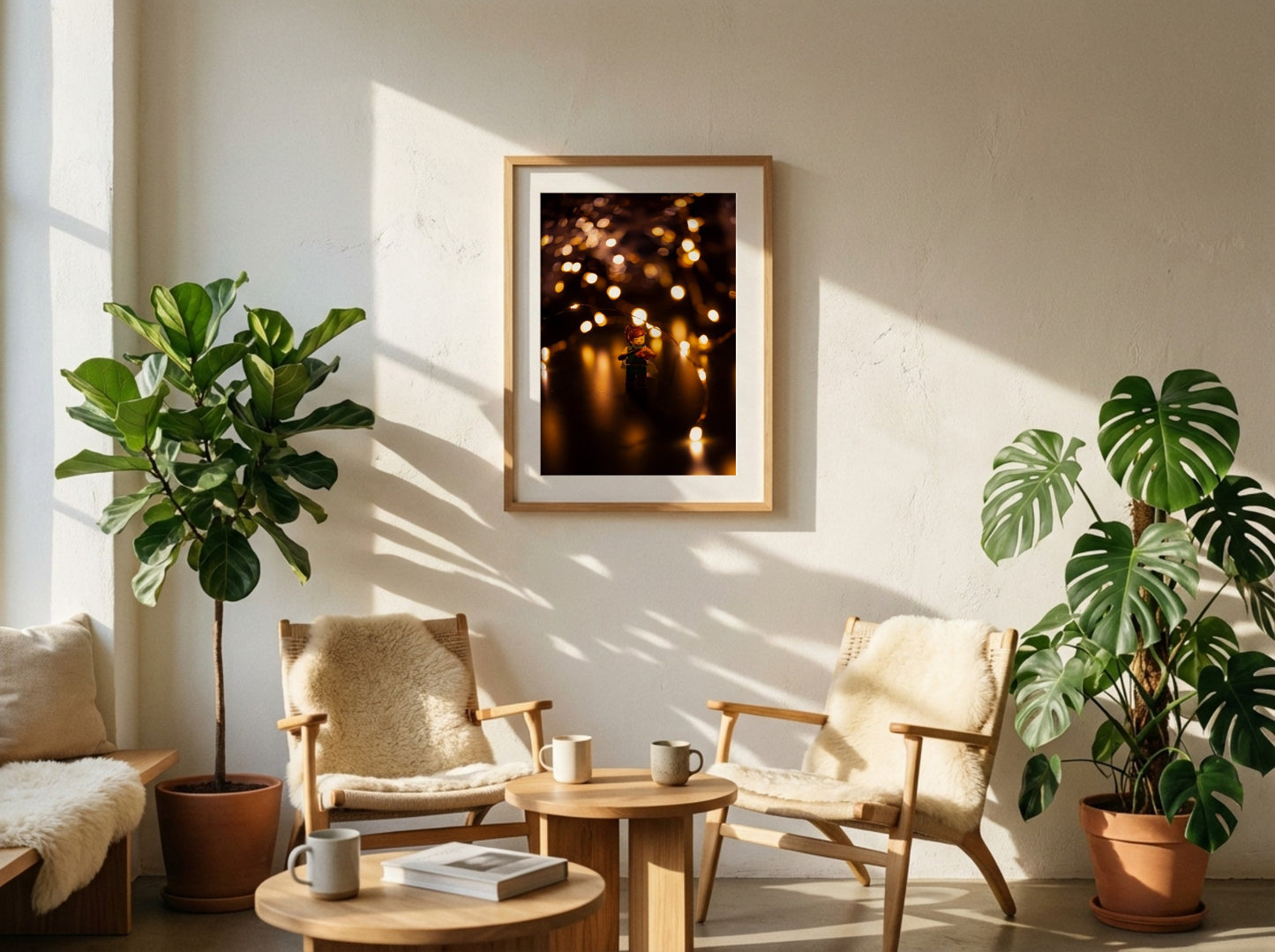 Violinist Fairylights (enlarged) - ML11B