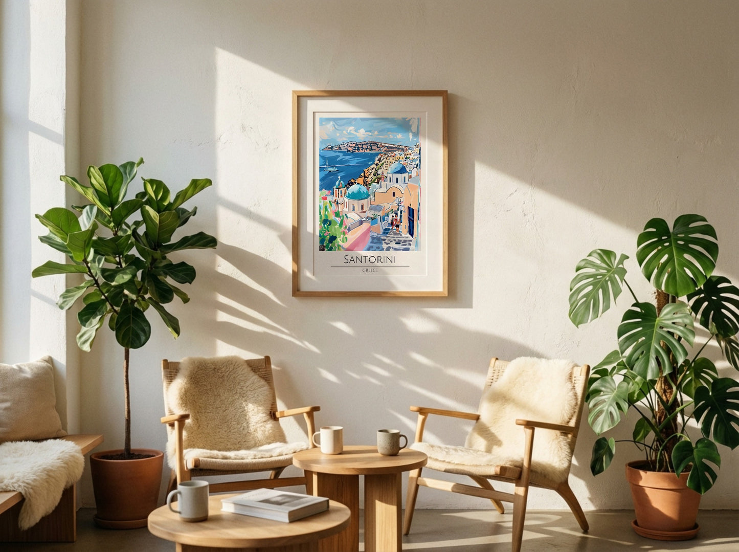 Santorini - Greece Poster