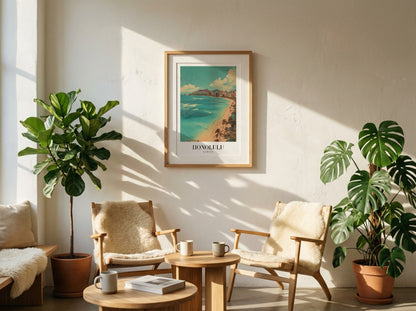 Honolulu - Hawaii Poster