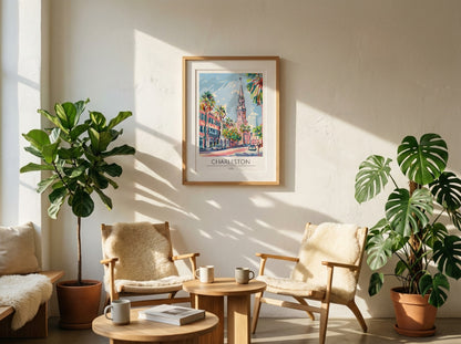 Charleston - USA Poster