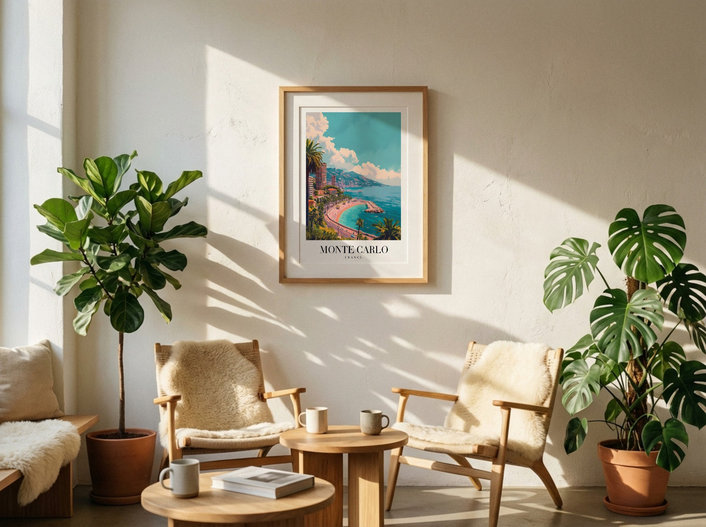 Monte Carlo - France Poster