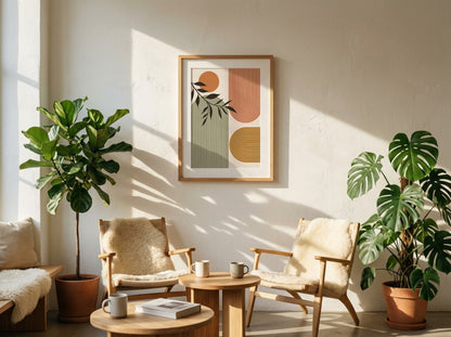 Terracotta Sage Modular Poster