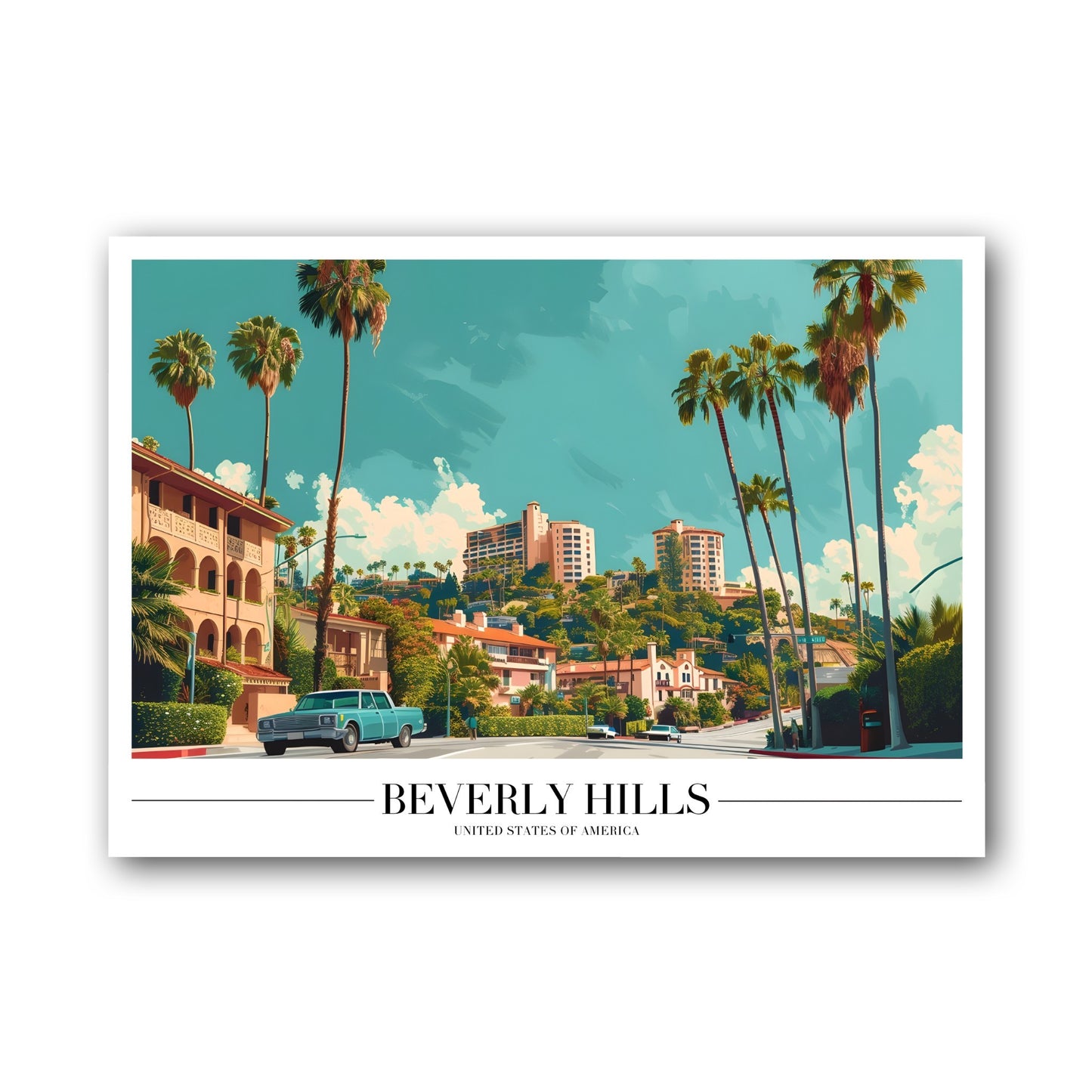 Beverly Hills - USA Poster