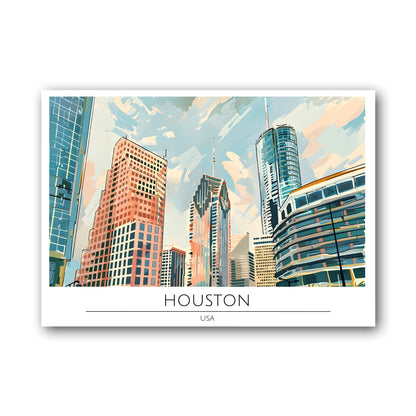 Houston - USA Poster