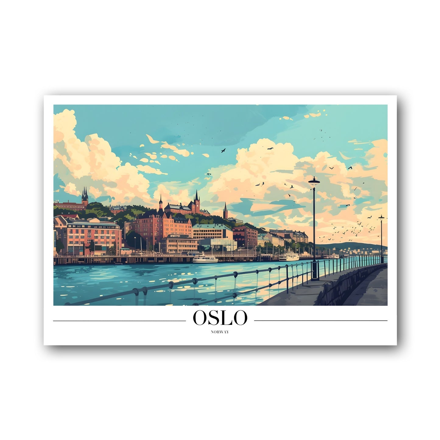 Oslo - Norway Poster