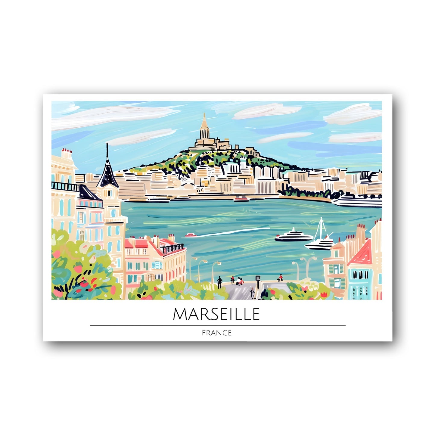 Marseille - France Poster