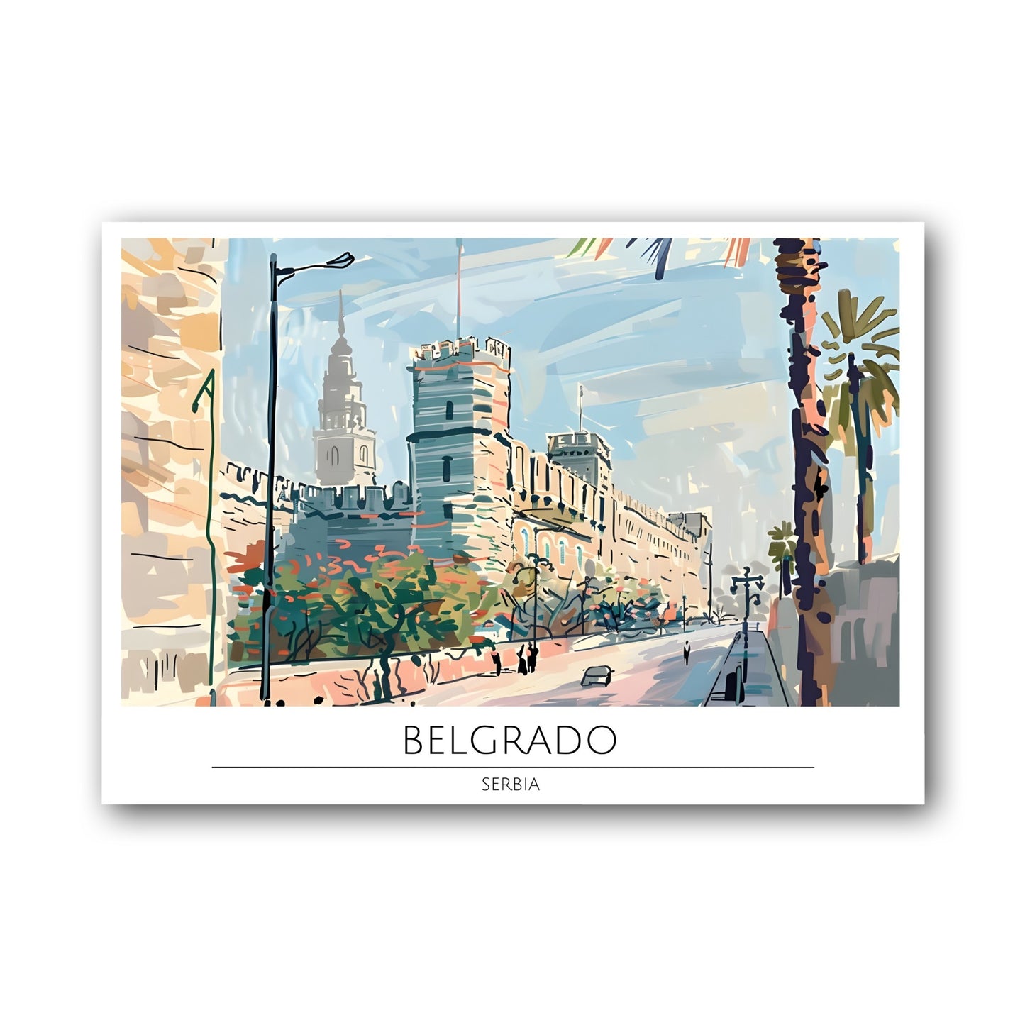 Belgrado - Serbia Poster