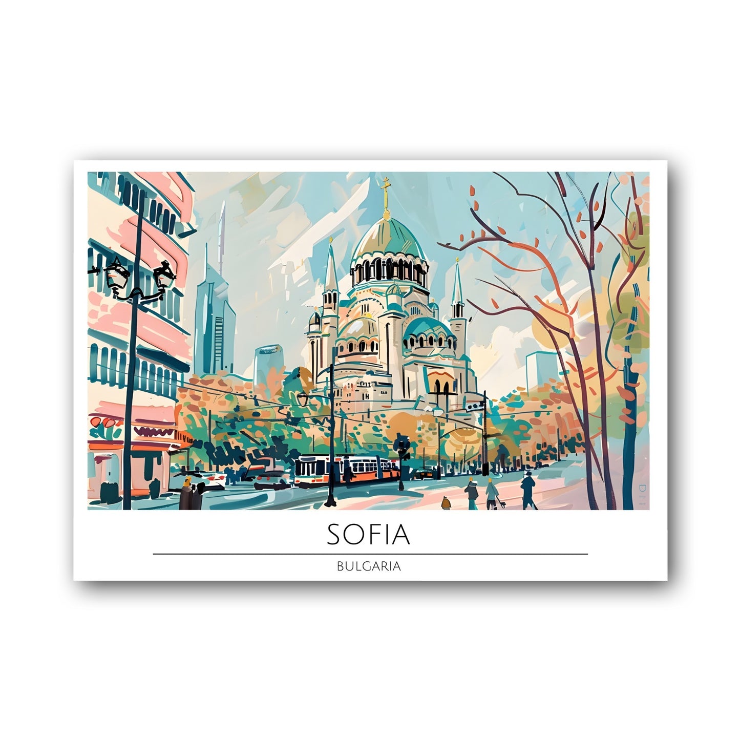 Sofia - Bulgaria Poster