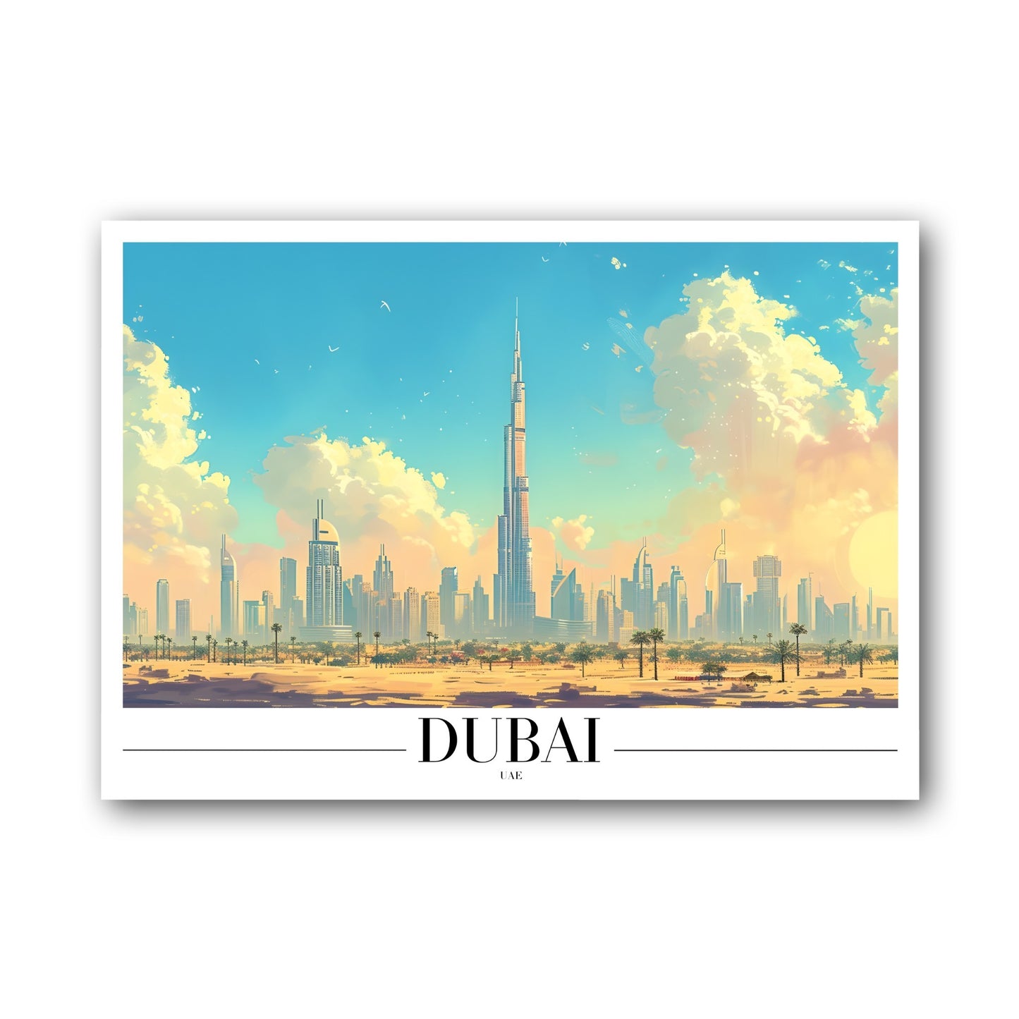 Dubai - UAE Poster