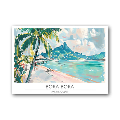 Bora Bora - Pacific Ocean Poster
