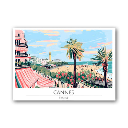 Cannes - France Poster