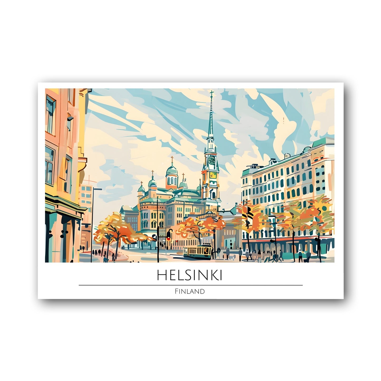 Helsinki - Finland Poster