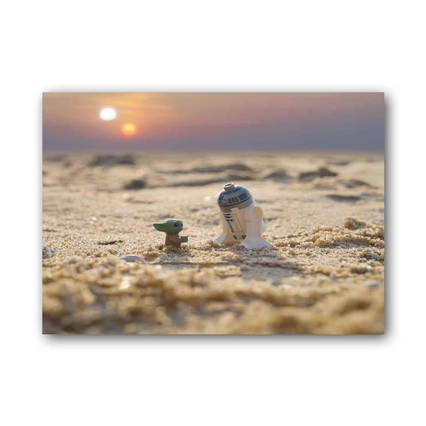 R2 and Baby Yoda on Tatooine - ML47