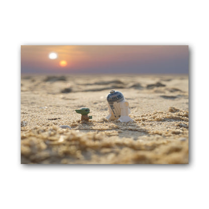 R2 and Baby Yoda on Tatooine - ML47