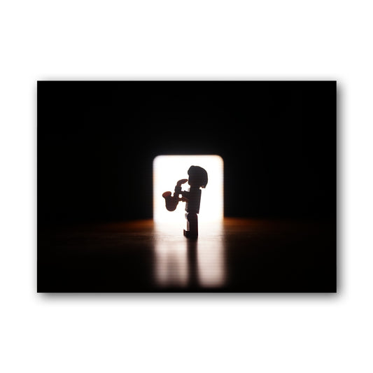 Saxophonist in Shadows - ML1