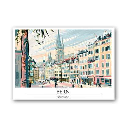 Bern - Salzburg Poster