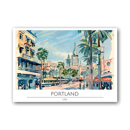 Portland - USA Poster