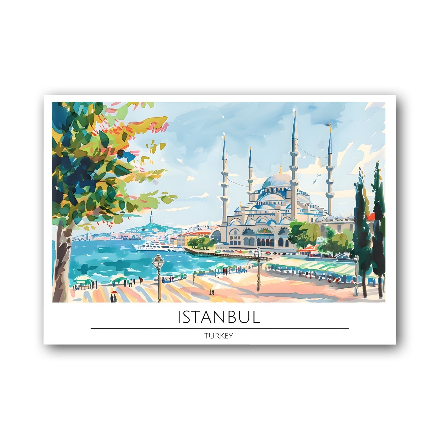 Istanbul - Turkey Poster