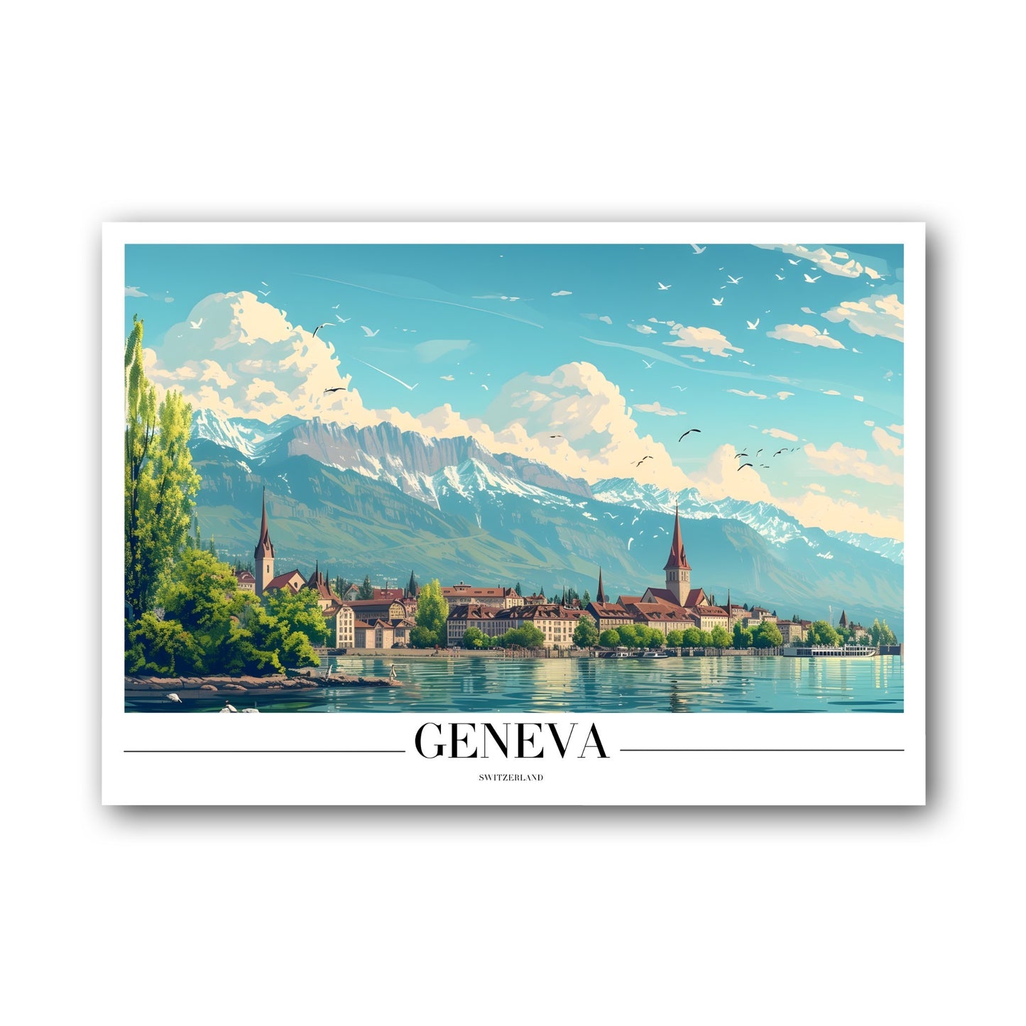 Geneva - Switzerland Poster