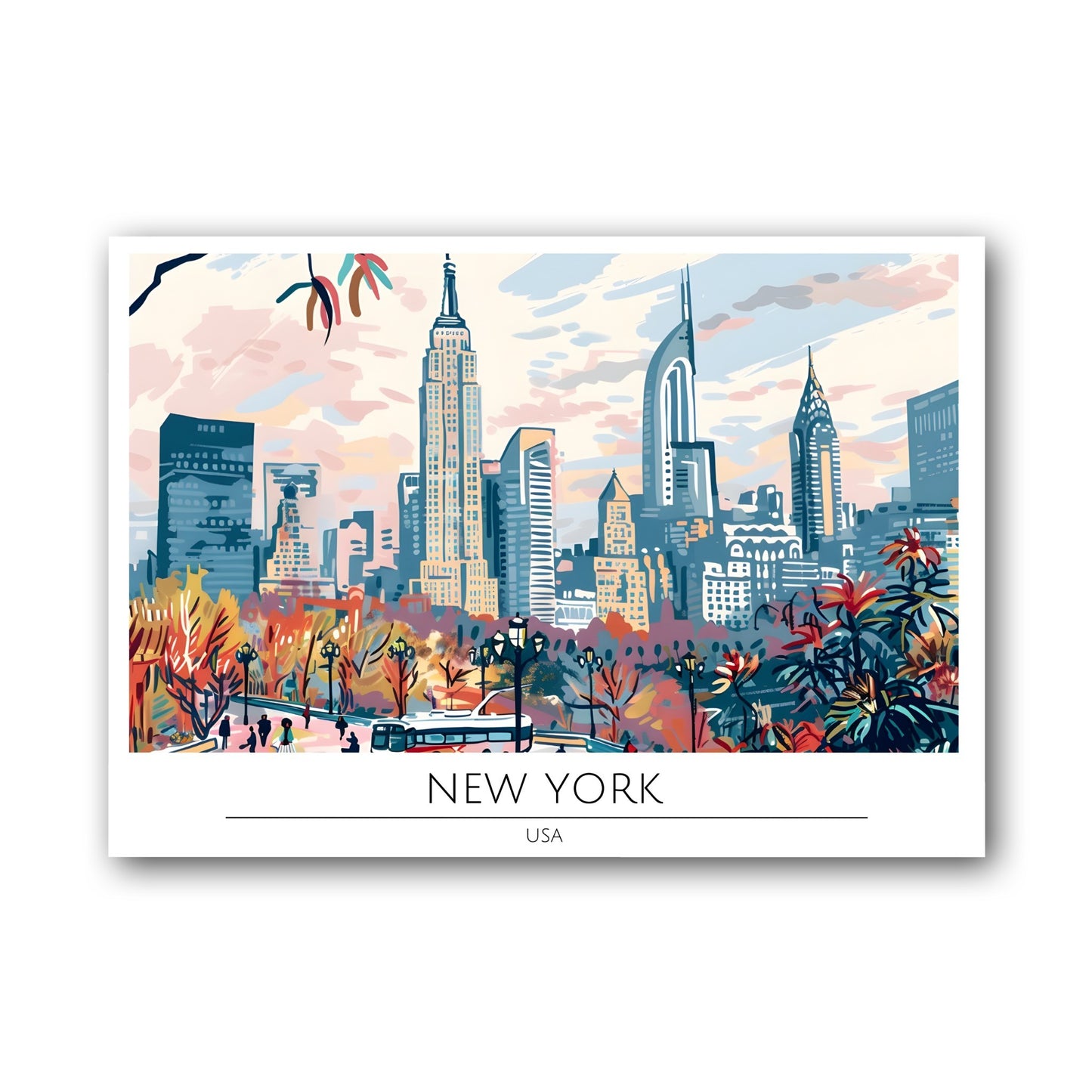 New York - USA Poster
