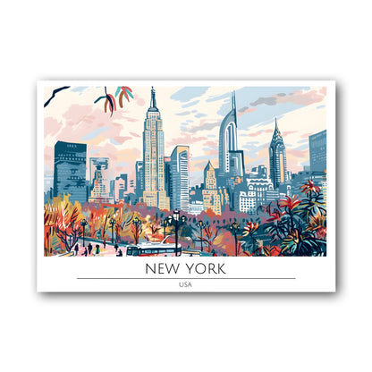 New York - USA Poster