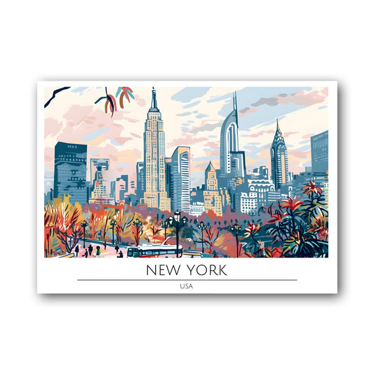 New York - USA Poster